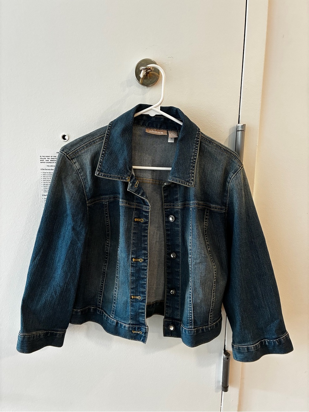 Chico's Medium Blue Denim Jacket
